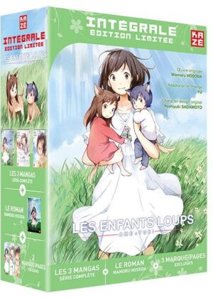 Enfants loups (les) - Ame &Yuki - Coffret intégrale