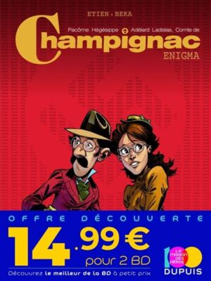 Bipack T2 + T1 (offert) Champignac