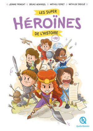 Les super héroïnes de l'histoire en BD