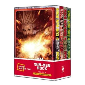 Sun-Ken Rock - pack spécial vol. 01 à 04 + carnet de notes offert