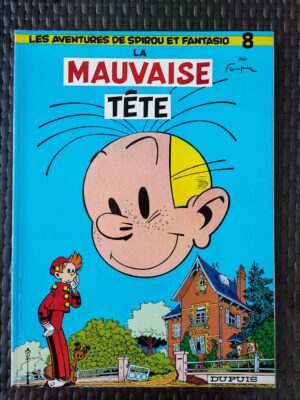 Spirou et Fantasio - La mauvaise tête - Publicité GARNIER