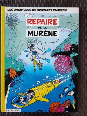 Spirou et Fantasio - Le repaire de la Murène - Publicité GB